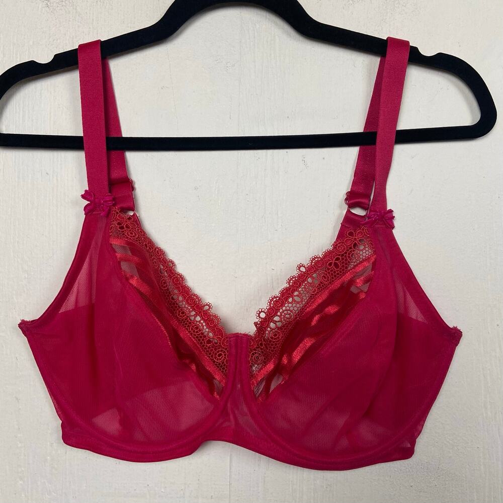 Wacoal Delicate Notion Pink Full Figure Underwire Bra 855162 36DDD